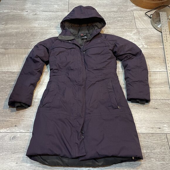 The North Face Jacket Womens Goose Down Ladies Coat Long Thick Warm Winter M - Picture 1 of 12